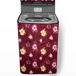 The Furnishing Tree Washing Machine Cover Floral Red Compatible for Bosch 6.5 Kg Fully-Automatic To-image-35
