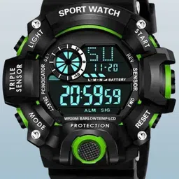 Hala Men Solid Round Tang Regular Digital Watch image 3