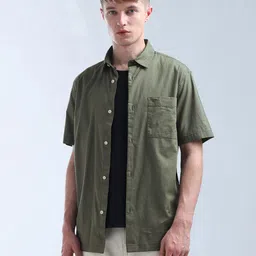 Flying Machine Men Classic Opaque Casual Shirt-picture-18