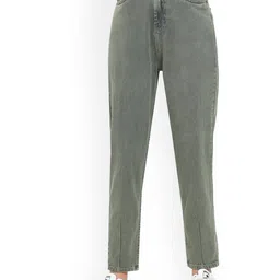 God's Club Women Mom Fit High-Rise Light Fade Jeans-picture-20