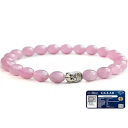 SINDURRI CREATIONS Adult Pink Gemstone Beads Bracelet-picture-17