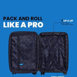 Polo Class Set Of 4 Textured Hard-Sided Trolley Suitcase With Vanity image 4