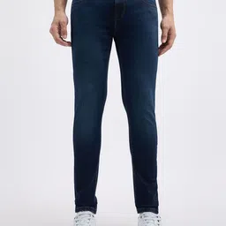 Pepe Jeans Men Skinny Fit Mid-Rise Light Fade Clean Look Stretchable Jeans-picture-2