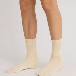 Thela Gaadi Unisex Calf Length Ribbed Socks-picture-36