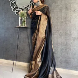 KALINI Woven Design Zari Pure Silk Banarasi Saree-image-50