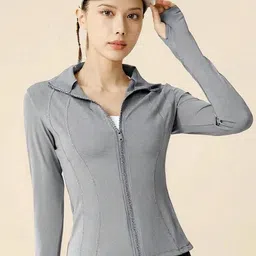 HRX by Hrithik Roshan Crop Tailored Jacket-image-44