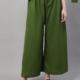 Valles365 by S.C. Women 2 Flared Palazzos-image-79
