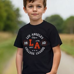 YK Boys Typography Printed T-shirt-image-62