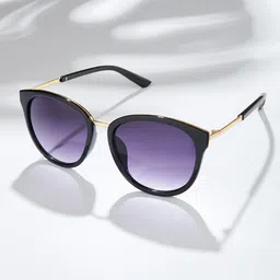 JOKER & WITCH Women Ombre Lens Cateye Sunglasses with Gold Accents JWSG198-56