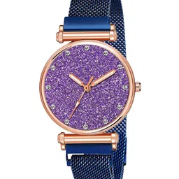 CSAMON Women Bracelet Style Straps Analogue Watch Csamon_34_Blue_Full Purple_12-image-45