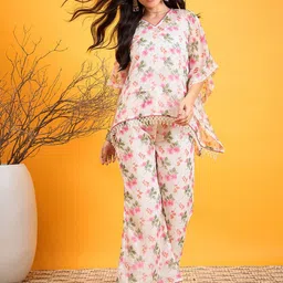The Kaftan Company Printed Top With Trousers  Co-Ords-picture-22