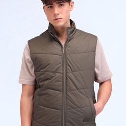 Flying Machine Men Quilted Jacket-image-27