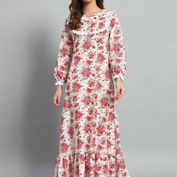 SEPHANI Printed Maxi Nightdress-image-74
