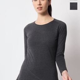 appulse Women 2 Drop-Shoulder Sleeves Cut Outs Slim Fit T-shirt-33
