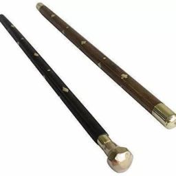 Black Morning swagger sticks combo pack Walking Stick-image-82
