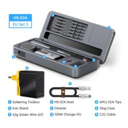 FNIRSI HS-02A/HS-02B Intelligent Portable Soldering Iron Solution With Integrated Toolbox For Precision Work AnywhereFNIRSI HS-02A/HS-02B Intelligent Portable Soldering Iron Solution With Integrated Toolbox For Precision Work Anywhere image 5