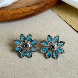 NAMAN ARTS Contemporary Studs Earrings-picture-48