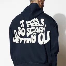 MASCLN SASSAFRAS Men Printed Hooded Sweatshirt-image-11