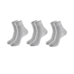 MUKHAKSH Grey Cotton Socks-image-22