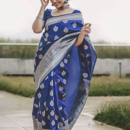 Moda Rapido Woven Design Zari Kanjeevaram Saree-picture-7