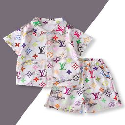 YK Boys Printed Shirt & Shorts Clothing Set-image-41