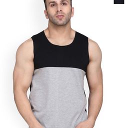 SLOWLORIS Men Pack of 2 Printed Combed Cotton Innerwear Vests-picture-38