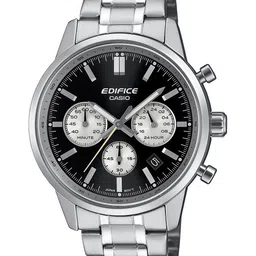 CASIO Edifice Men Stainless Steel Cuff Straps Analogue Chronograph Watch ED655-image-19