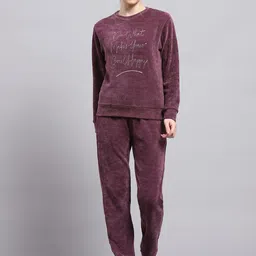 Monte Carlo Embroidered Round Neck T-Shirt With Trousers Co-Ords-picture-45