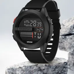 LUXURIT Men Dial & Straps Digital Watch 119-black-10