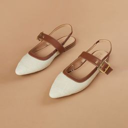 CODE by Lifestyle Women Colourblocked Pointed Toe Monks with Buckles-picture-14
