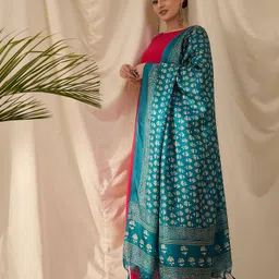 InWeave Women Regular Kurta with Trousers & With Dupatta image 2