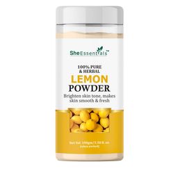 She Essentials 100% Pure & Herbal Lemon Fruit Peel Powder - 100gm-56