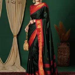 HMP Fashion Ethnic Motifs Zari Paithani Saree-picture-15