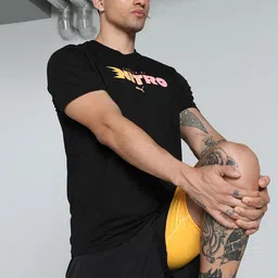 Puma Graphic Run Nitro Printed Short Sleeve Running T-Shirt-image-92
