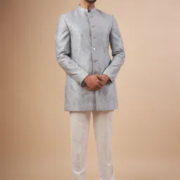 sven suits Embroidered Sherwani Set-image-22
