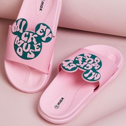 max Girls Printed Sliders-image-73