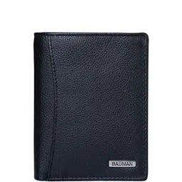 BAGMAN Men Leather Two Fold Wallet-14
