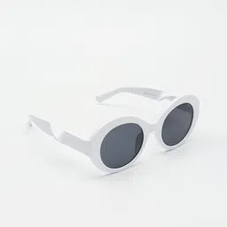 PELLE LUXUR Unisex Oval Sunglasses with UV Protected Lens PL25GS278-image-76