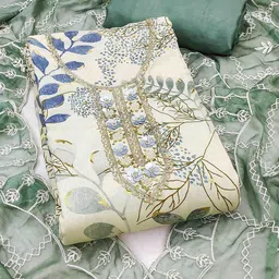 DIVASTRI Printed Unstitched Dress Material-image-88