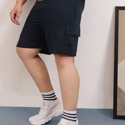 Toodle Plus Men Training or Gym Cargo Shorts-image-10