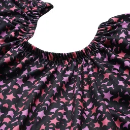 Aarika Plus Size Star Printed Swim Suit With Cap image 2