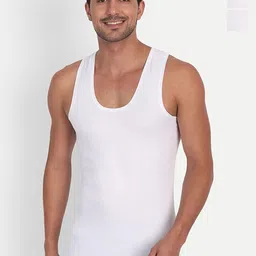 CAVENDERS Pack Of 3 Scoop Neck Pure Cotton Basic Vests - C28=-SWIFT---3---85-image-45