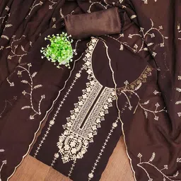 Maroosh Embroidered Unstitched Dress Material-image-86