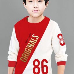 MYEONN Boys Typography Printed T-shirt-image-96