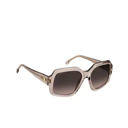 Carrera Women Square Sunglasses with UV Protected Lens 207622FWM56HA-12