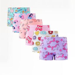 Teri Beri Set Of 6 Low-Rise Cotton Hipster Briefs-picture-15