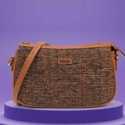 Mochi Self Design Crossbody Sling Bag-image-3