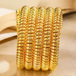 Rubans 18K Gold-Plated Wraparound Bracelet-43