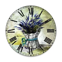 OLIVE TREE Green & Black Contemporary Wall Clock-image-20