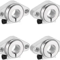 (4 Pcs) Pro3D SHF12 12mm Horizontal Linear Rail Shaft Bracket for 3D Printers Electronic Components Electronic Hobby Kit-image-3